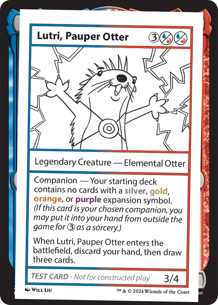 Lutri, Pauper Otter [Mystery Booster 2 Playtest Cards] | Gate City Games LLC