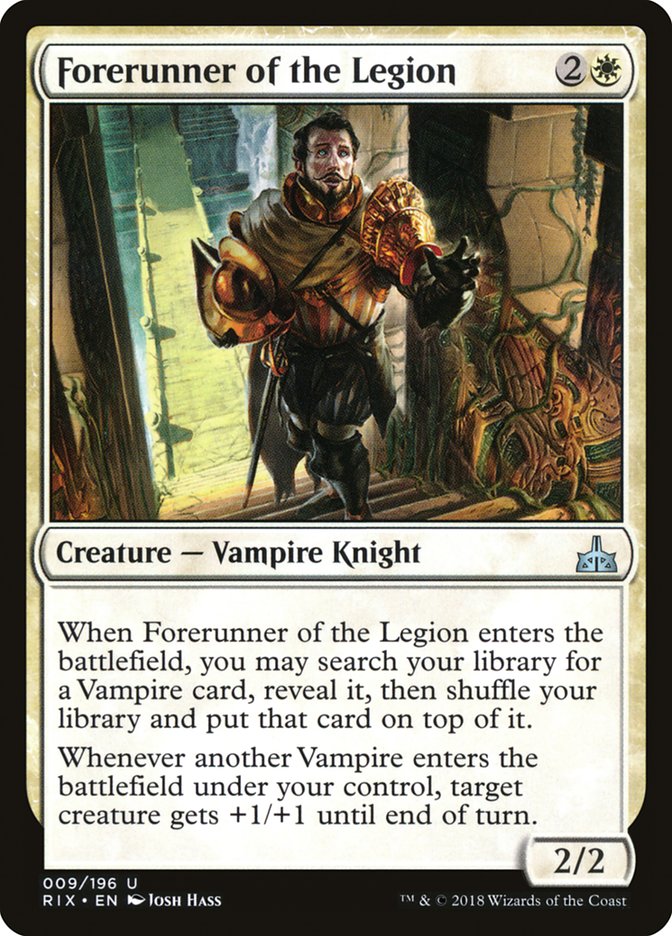 Forerunner of the Legion [Rivals of Ixalan] | Gate City Games LLC