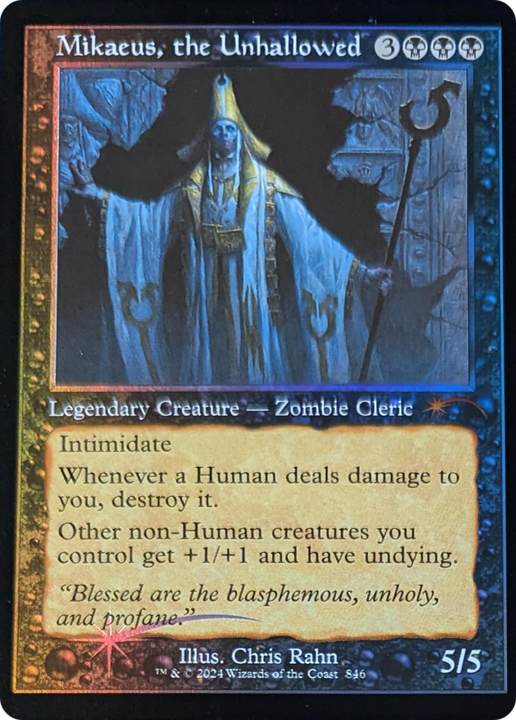 Mikaeus, the Unhallowed (Retro Frame) [Secret Lair Drop Series] | Gate City Games LLC