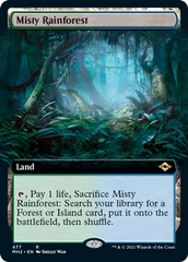 Misty Rainforest (Extended Art) [Modern Horizons 2] | Gate City Games LLC