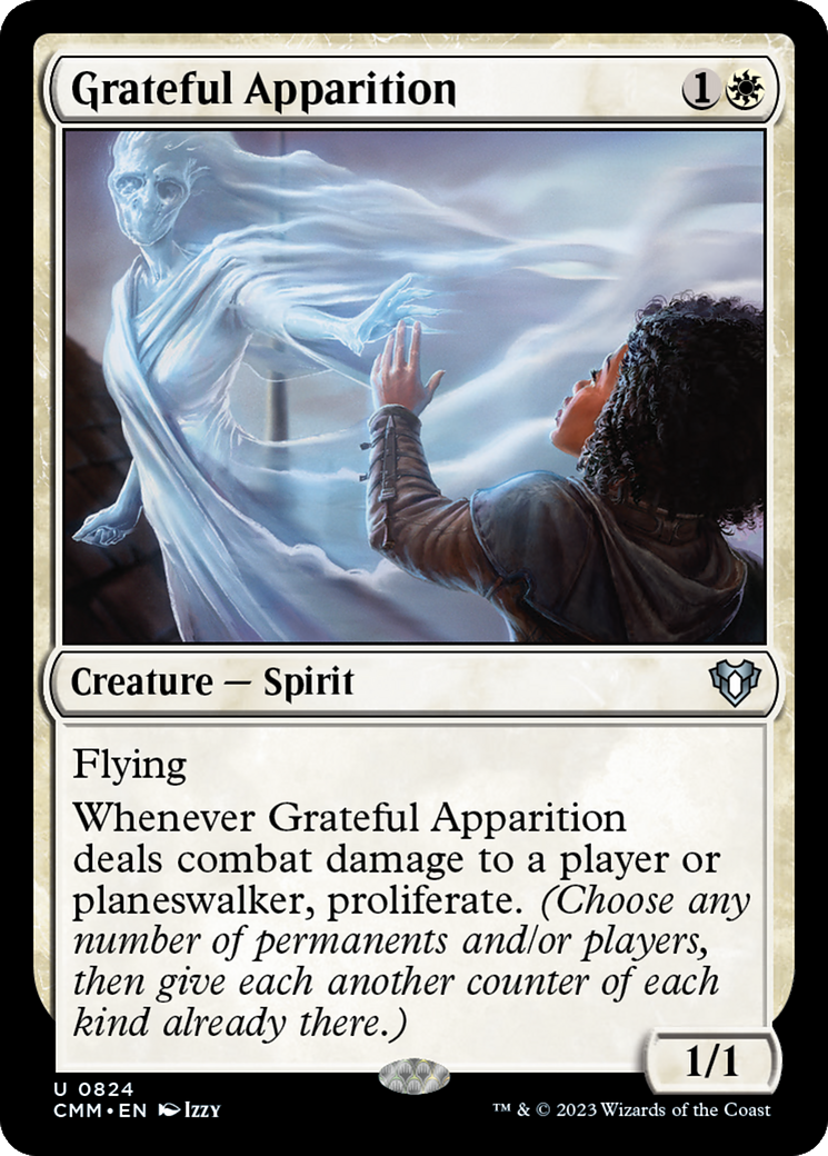 Grateful Apparition [Commander Masters] | Gate City Games LLC