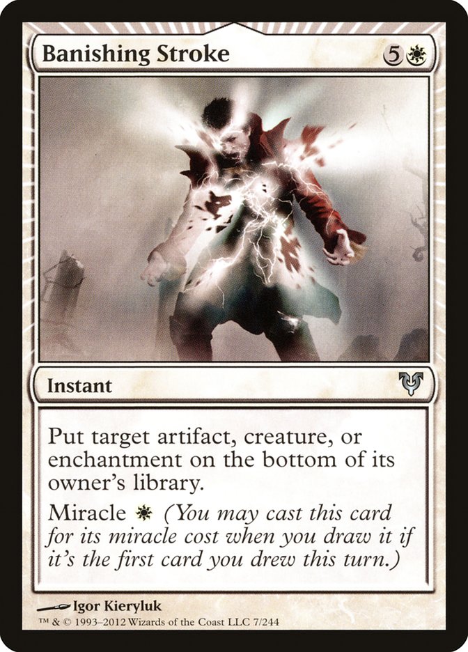 Banishing Stroke [Avacyn Restored] | Gate City Games LLC