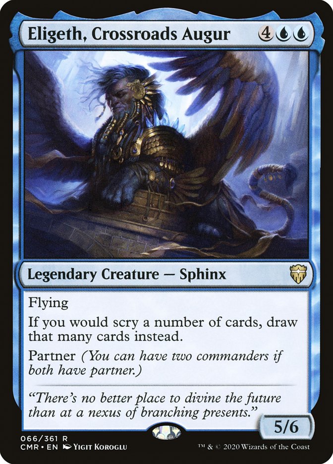 Eligeth, Crossroads Augur [Commander Legends] | Gate City Games LLC