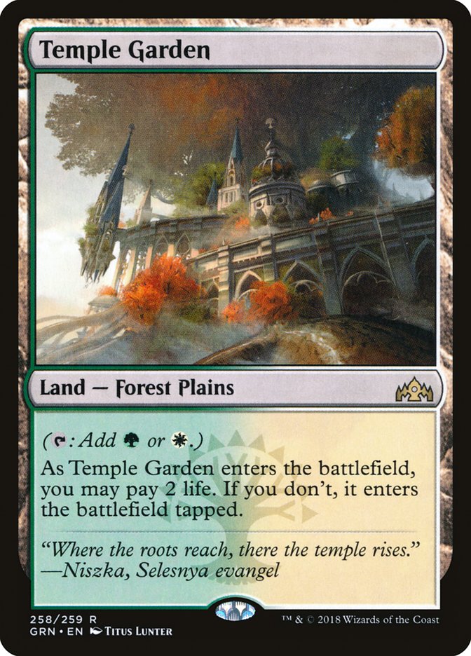 Temple Garden [Guilds of Ravnica] | Gate City Games LLC