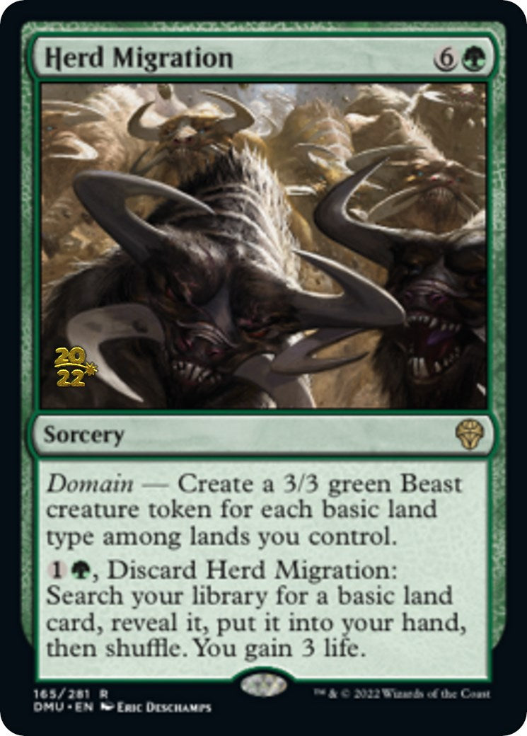 Herd Migration [Dominaria United Prerelease Promos] | Gate City Games LLC