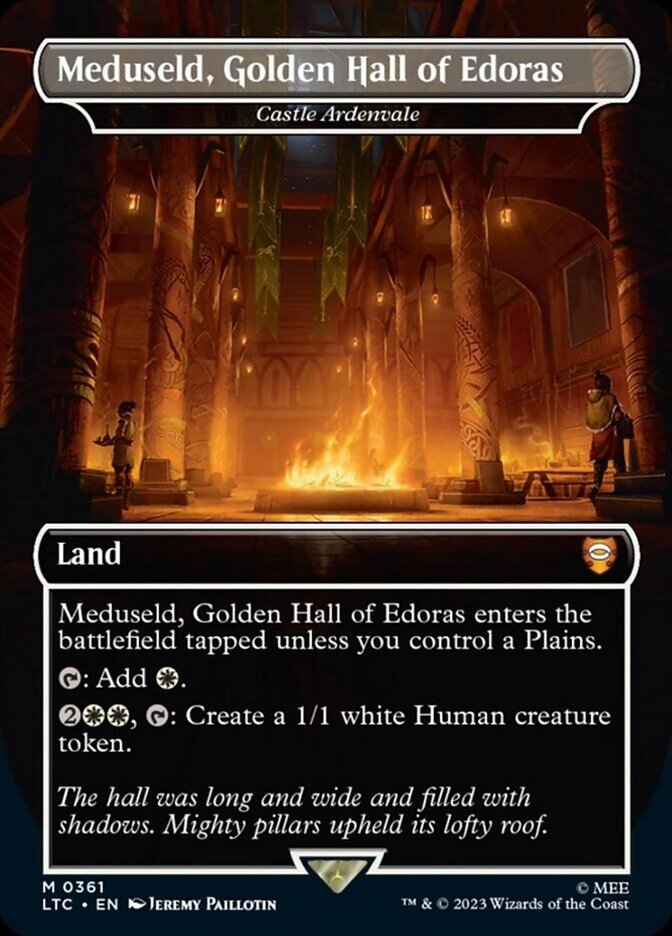 Meduseld, Golden Hall of Edoras - Castle Ardenvale [The Lord of the Rings: Tales of Middle-Earth Commander] | Gate City Games LLC