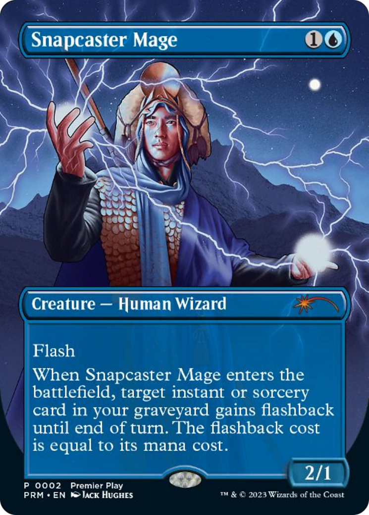 Snapcaster Mage (Borderless Alternate Art) [Regional Championship Qualifiers 2023] | Gate City Games LLC