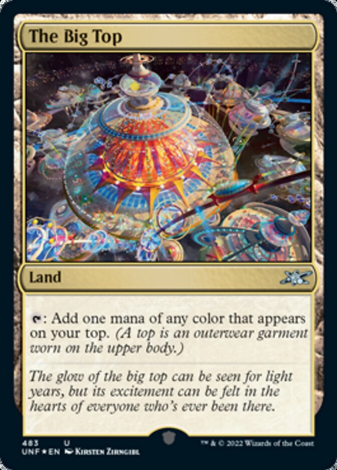 The Big Top (Galaxy Foil) [Unfinity] | Gate City Games LLC