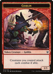 Goblin // Zombie Double-Sided Token [Commander 2016 Tokens] | Gate City Games LLC