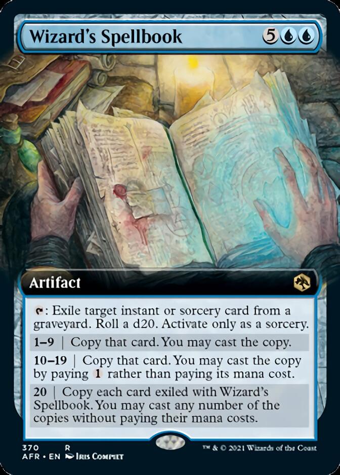 Wizard's Spellbook (Extended Art) [Dungeons & Dragons: Adventures in the Forgotten Realms] | Gate City Games LLC