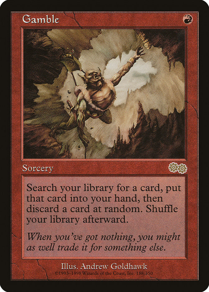 Gamble [Urza's Saga] | Gate City Games LLC