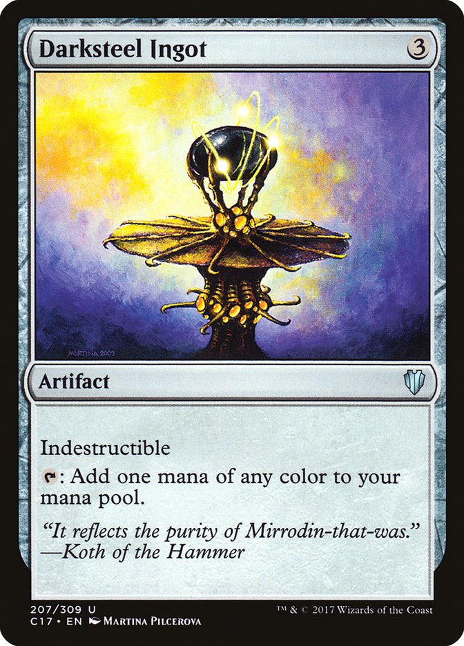 Darksteel Ingot [Commander 2017] | Gate City Games LLC