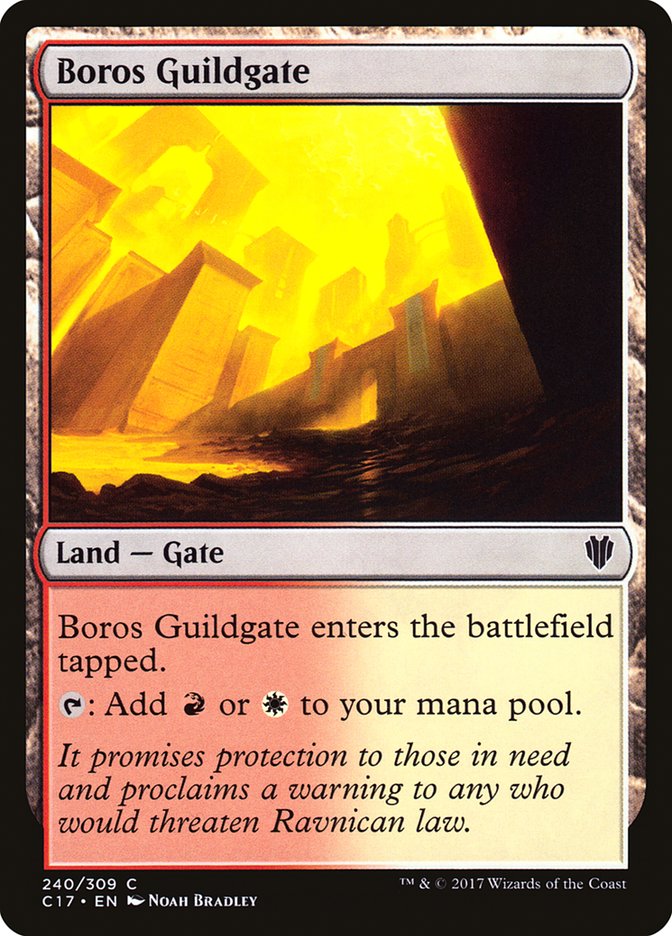 Boros Guildgate [Commander 2017] | Gate City Games LLC