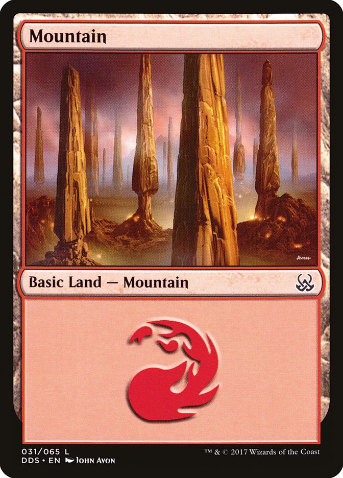 Mountain (31) [Duel Decks: Mind vs. Might] | Gate City Games LLC
