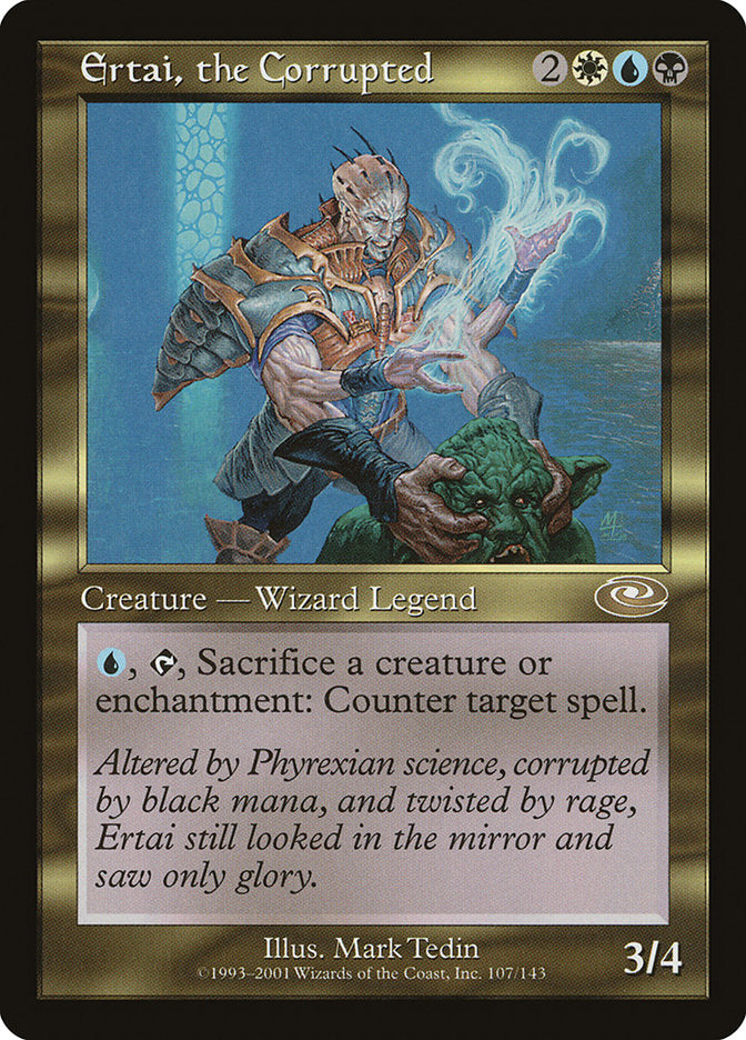 Ertai, the Corrupted (Mark Tedin) [Planeshift] | Gate City Games LLC