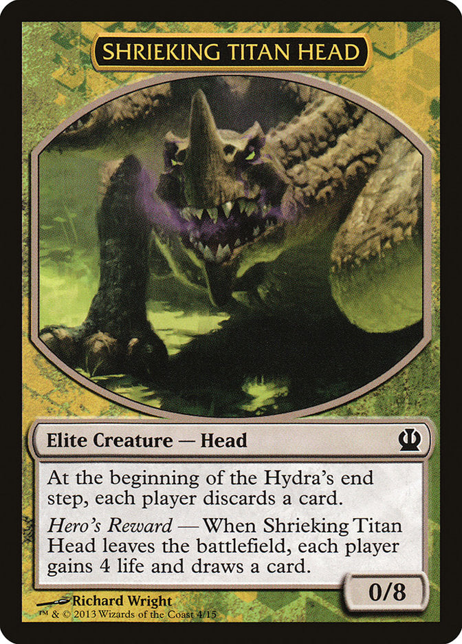 Shrieking Titan Head [Theros Face the Hydra] | Gate City Games LLC