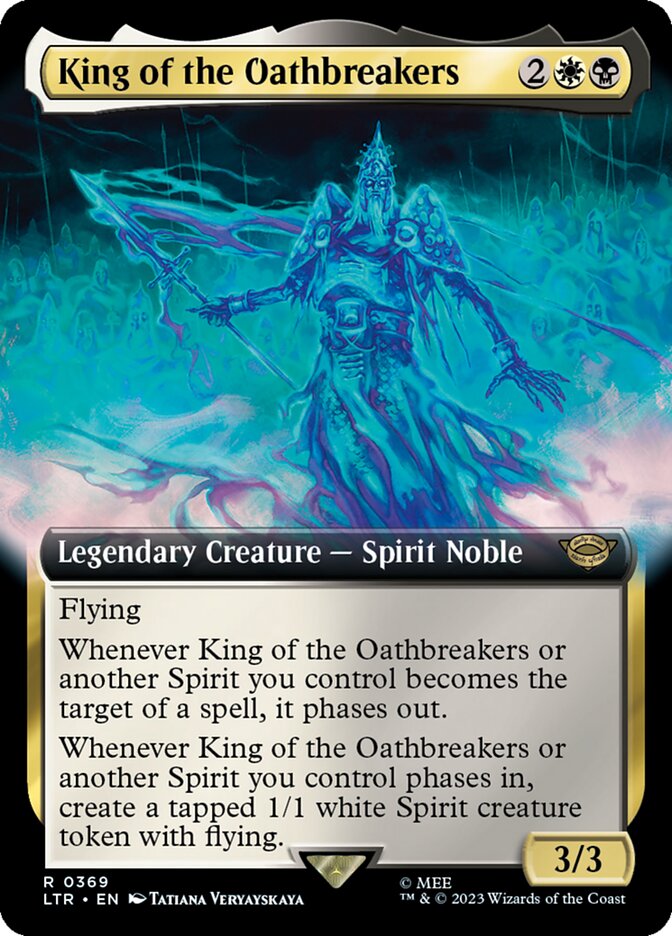 King of the Oathbreakers (Extended Art) [The Lord of the Rings: Tales of Middle-Earth] | Gate City Games LLC