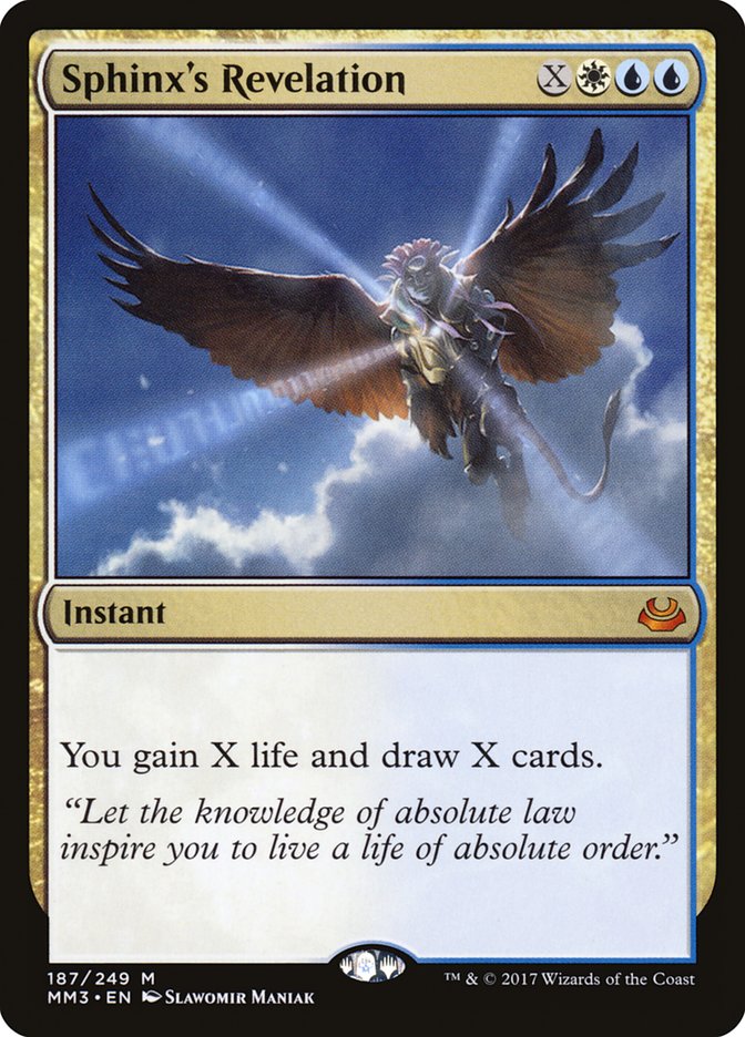 Sphinx's Revelation [Modern Masters 2017] | Gate City Games LLC