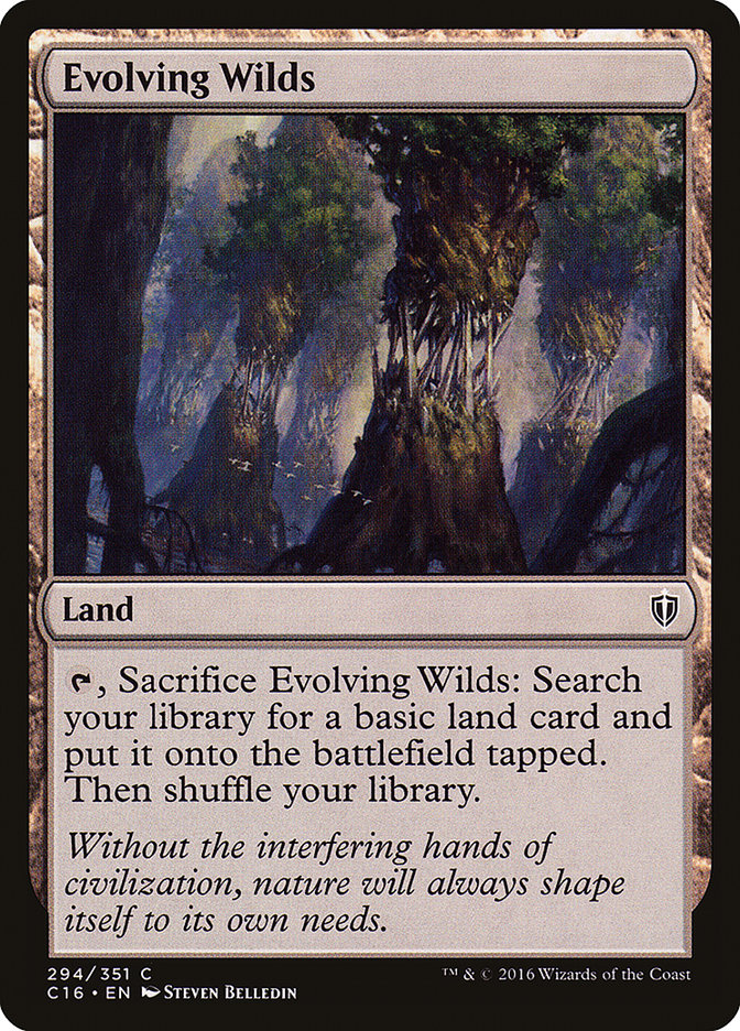 Evolving Wilds [Commander 2016] | Gate City Games LLC