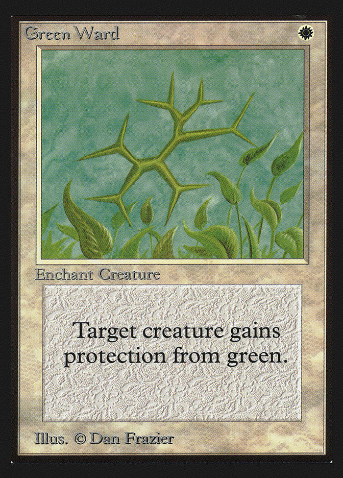 Green Ward [International Collectors' Edition] | Gate City Games LLC