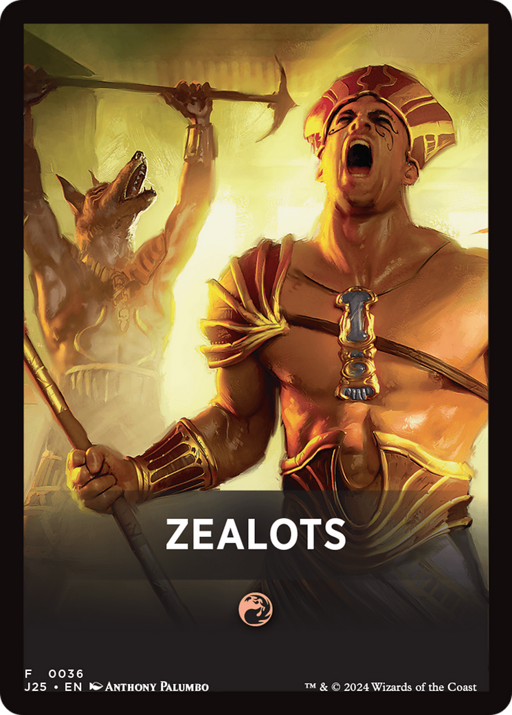 Zealots Theme Card [Foundations Jumpstart Front Cards] | Gate City Games LLC