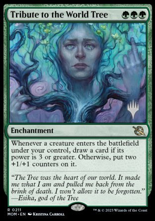 Tribute to the World Tree (Promo Pack) [March of the Machine Promos] | Gate City Games LLC