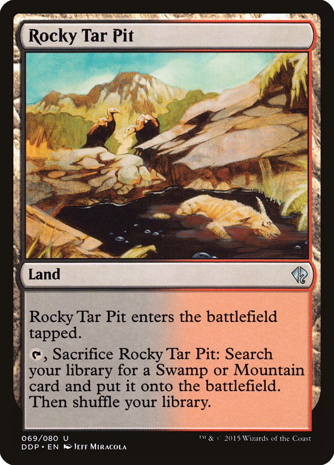 Rocky Tar Pit [Duel Decks: Zendikar vs. Eldrazi] | Gate City Games LLC