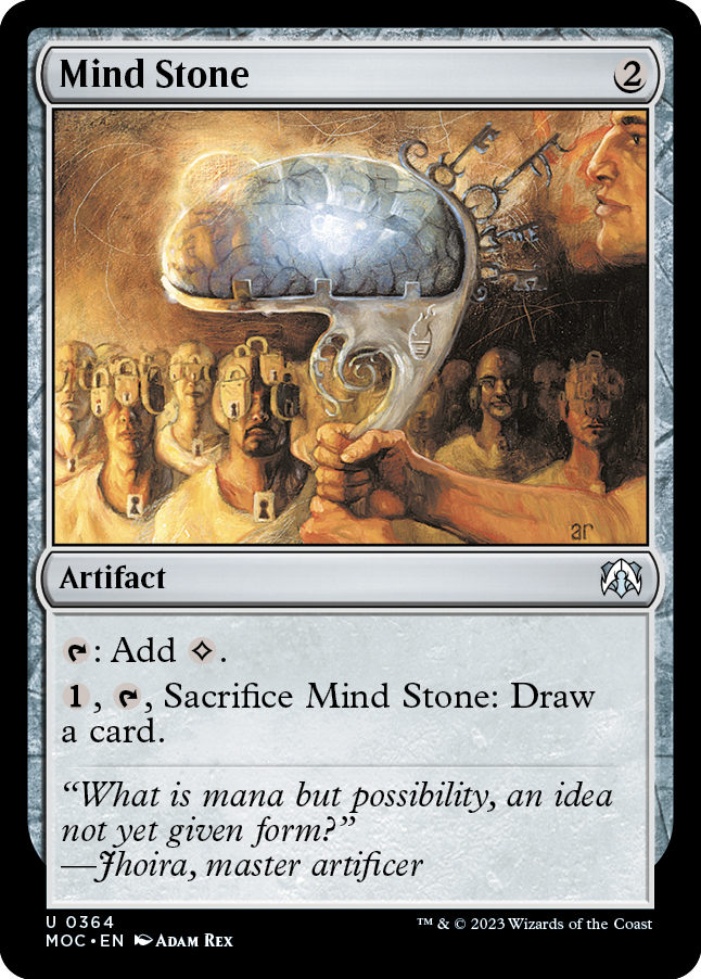 Mind Stone [March of the Machine Commander] | Gate City Games LLC