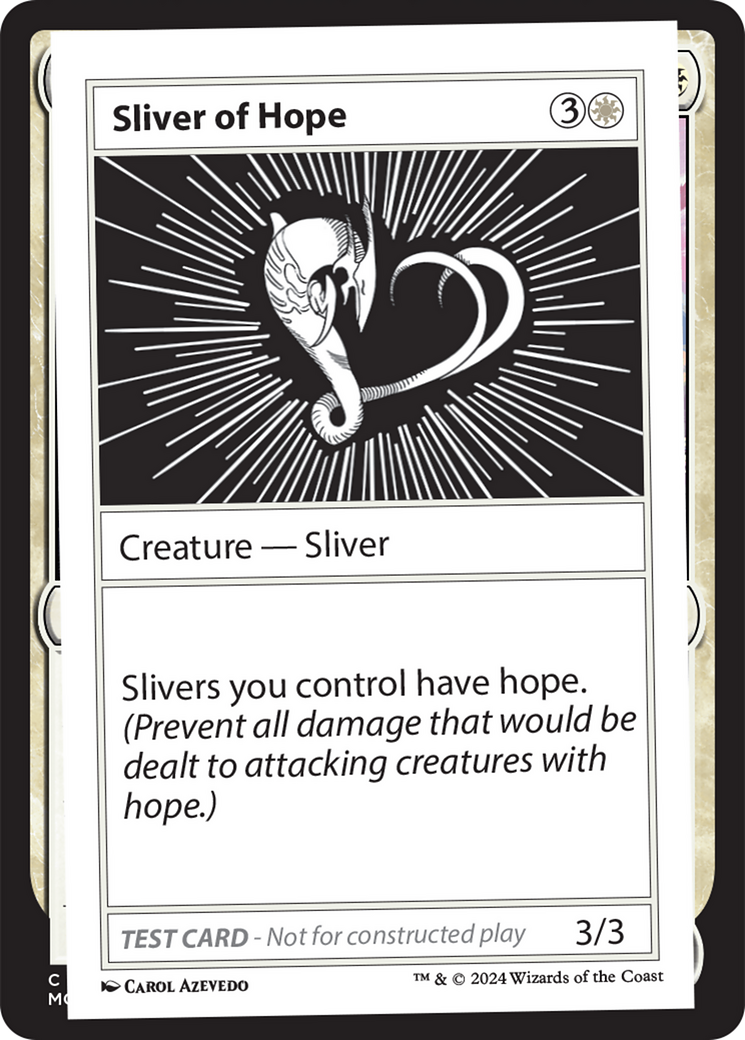 Sliver of Hope [Mystery Booster 2 Playtest Cards] | Gate City Games LLC