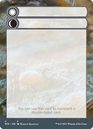 Helper Card (8/9) [Innistrad: Midnight Hunt Tokens] | Gate City Games LLC