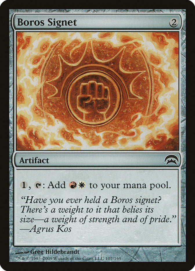 Boros Signet [Planechase] | Gate City Games LLC