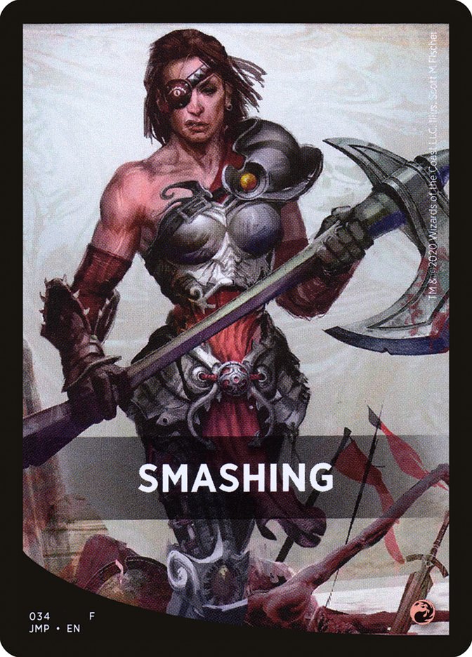 Smashing Theme Card [Jumpstart Front Cards] | Gate City Games LLC