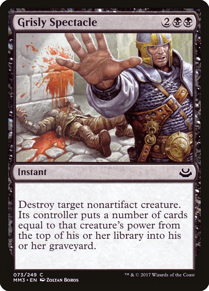 Grisly Spectacle [Modern Masters 2017] | Gate City Games LLC