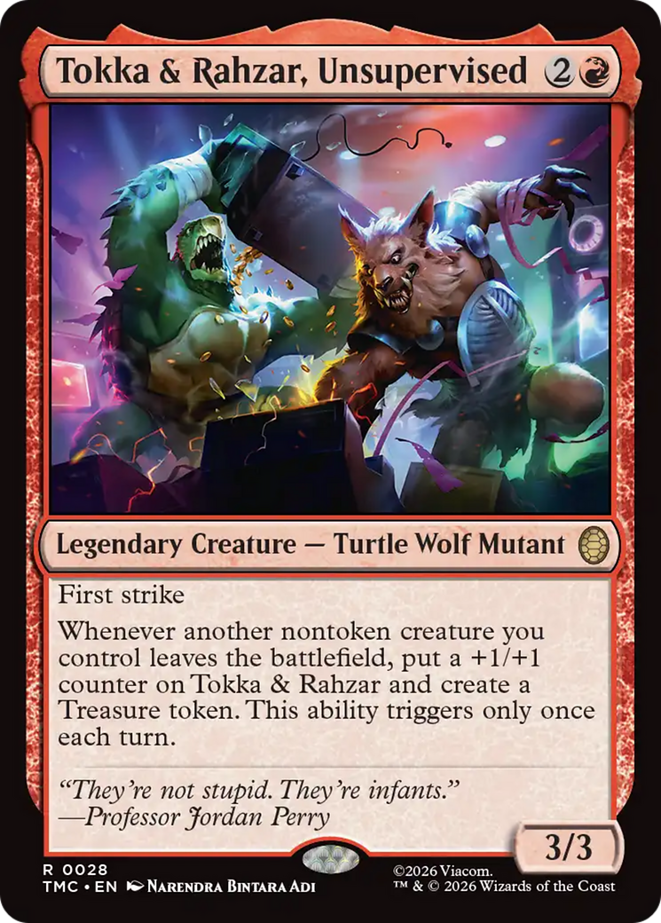 Tokka & Rahzar, Unsupervised [Teenage Mutant Ninja Turtles Commander] | Gate City Games LLC