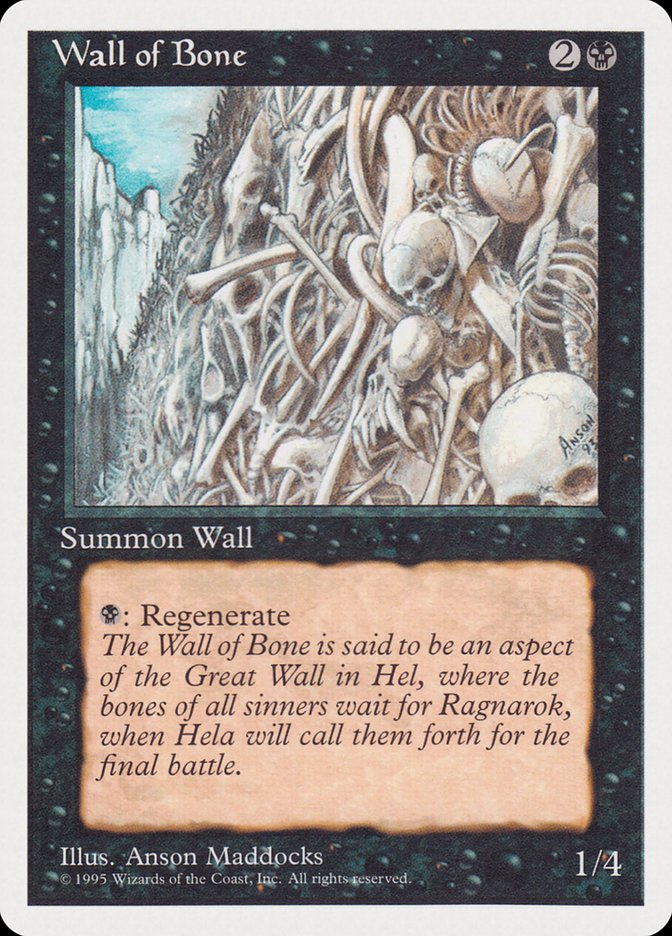 Wall of Bone [Rivals Quick Start Set] | Gate City Games LLC