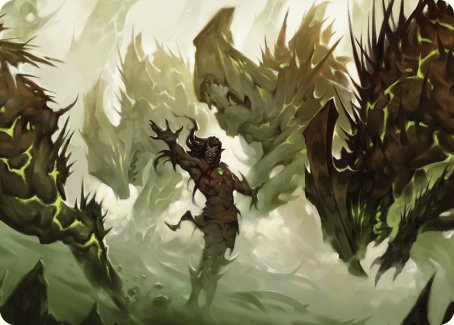 Ezuri's Predation Art Card [Commander Masters Art Series] | Gate City Games LLC