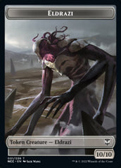 Eldrazi // Human Soldier Double-Sided Token [Streets of New Capenna Commander Tokens] | Gate City Games LLC