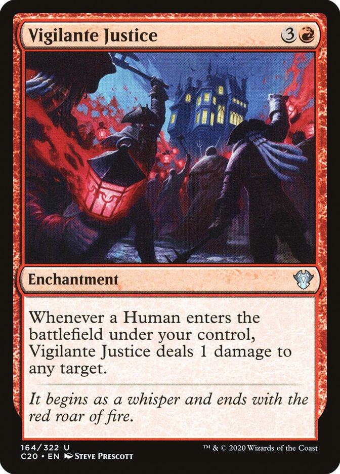 Vigilante Justice [Commander 2020] | Gate City Games LLC