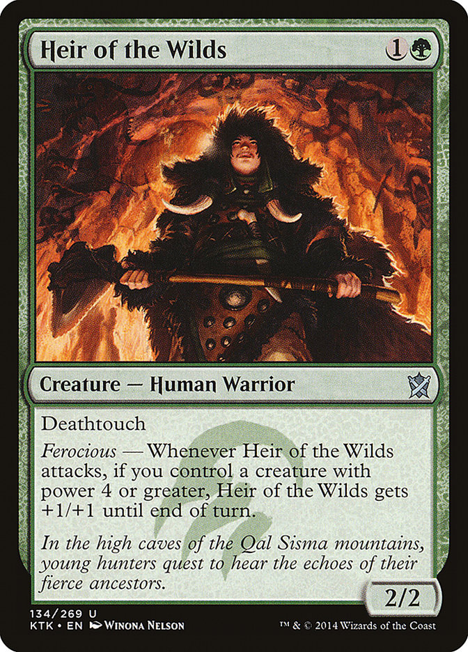 Heir of the Wilds [Khans of Tarkir] | Gate City Games LLC