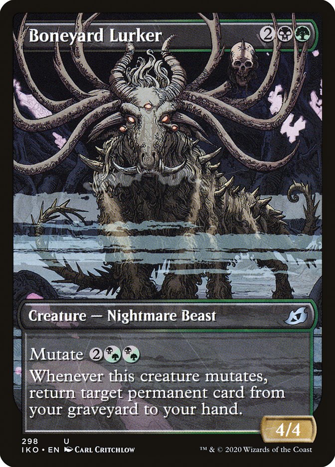Boneyard Lurker (Showcase) [Ikoria: Lair of Behemoths] | Gate City Games LLC
