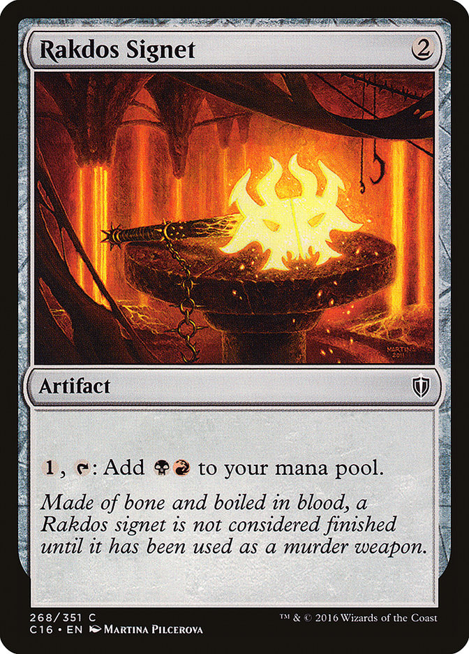 Rakdos Signet [Commander 2016] | Gate City Games LLC