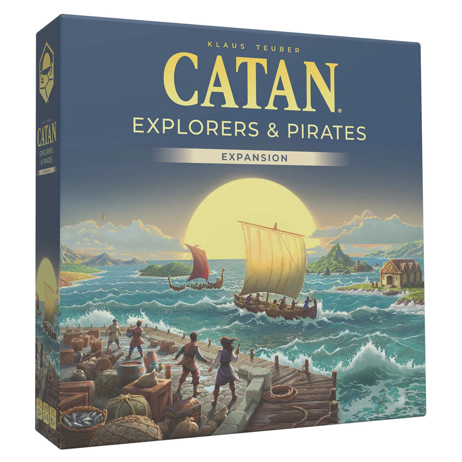 Catan: Explorers & Pirates Expansion 6th Edition | Gate City Games LLC