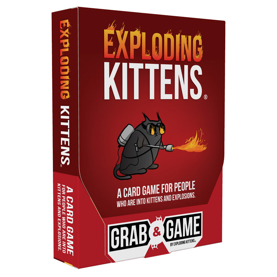 Grab & Game: Exploding Kittens | Gate City Games LLC