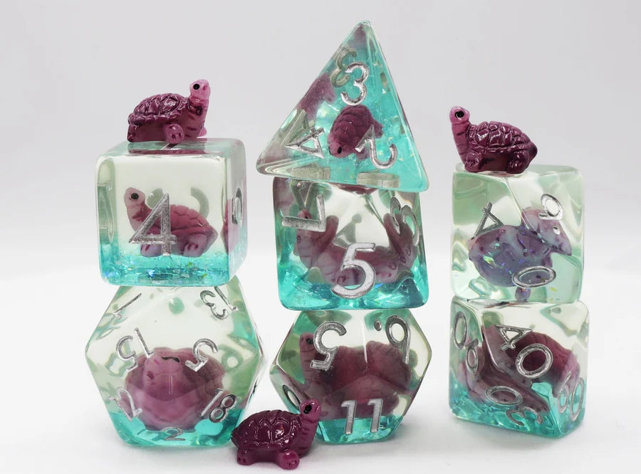 Gummy Turtle Dice Set | Gate City Games LLC
