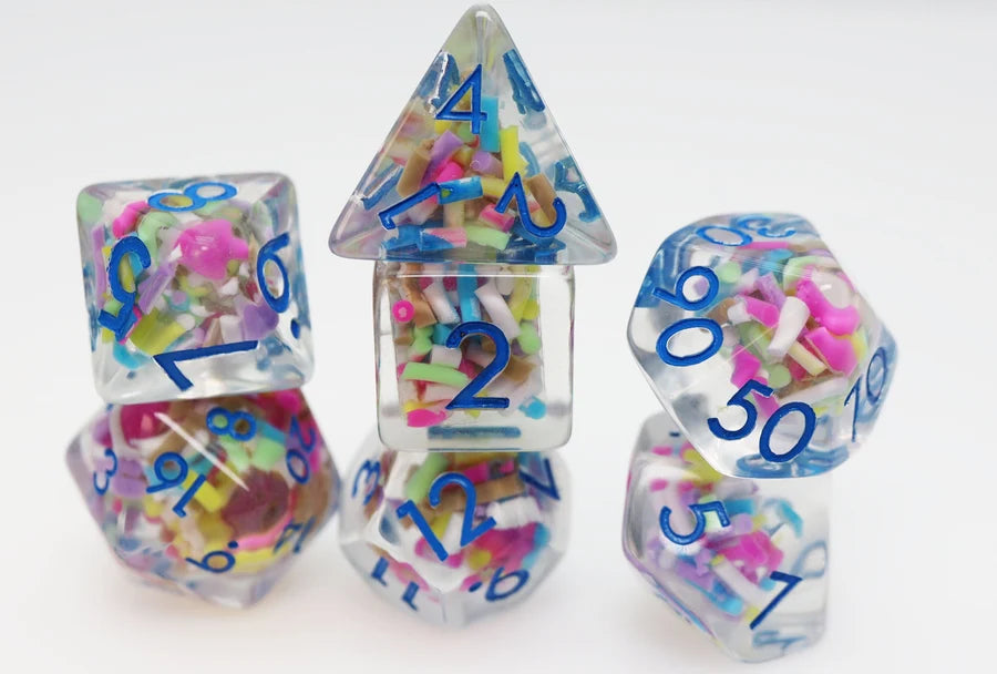 Ice Cream Sprinkles Dice Set | Gate City Games LLC