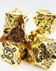 Quiver of Arrows: Imperial Gold Arrow - Metal RPG Dice Set | Gate City Games LLC