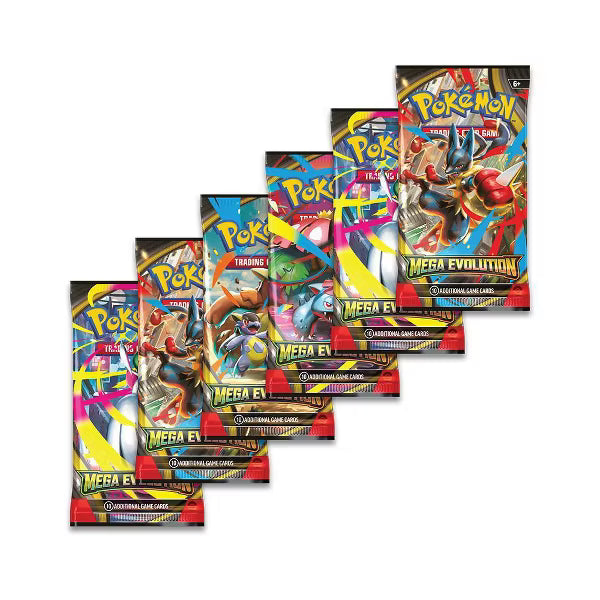 Pokemon Mega Evolution Booster Pack Gate City Games LLC Pokemon Mega Evolution Booster Pack Gate City Games LLC