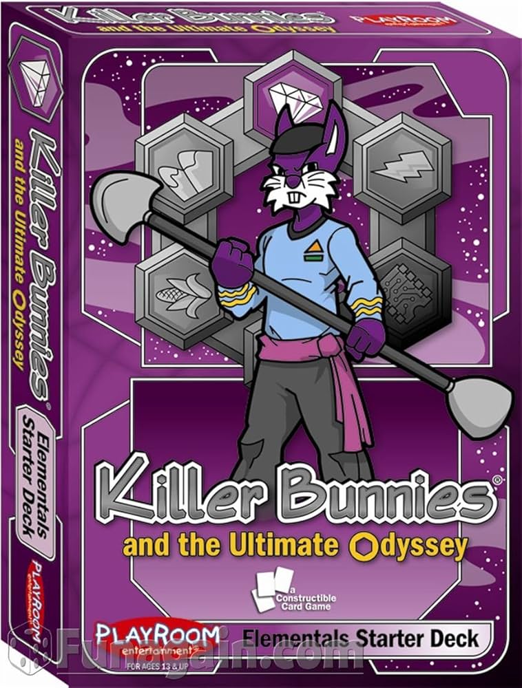 Killer Bunnies and the Ultimate Odyssey Elementals Starter Deck | Gate City Games LLC
