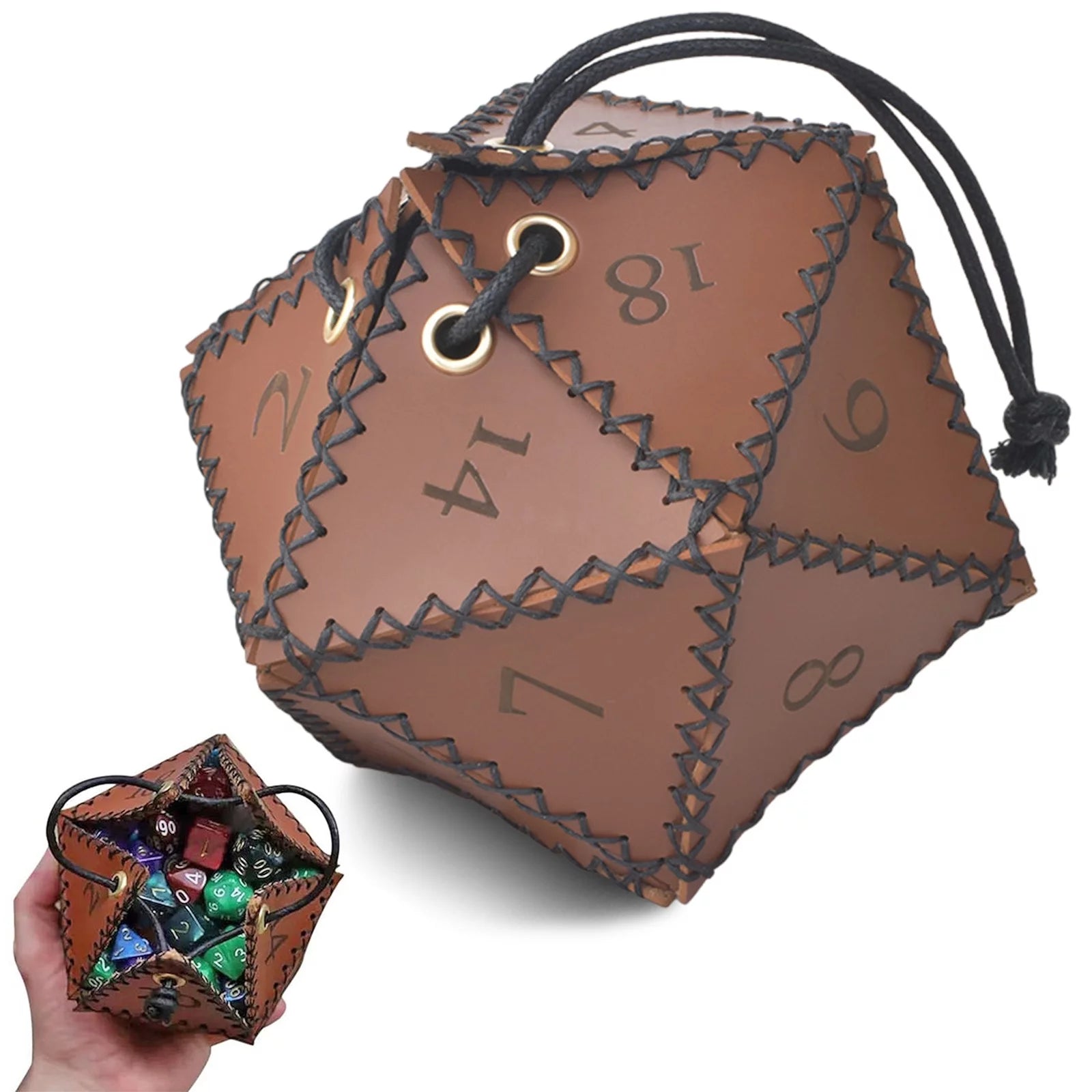 D20 Dice Bag | Gate City Games LLC
