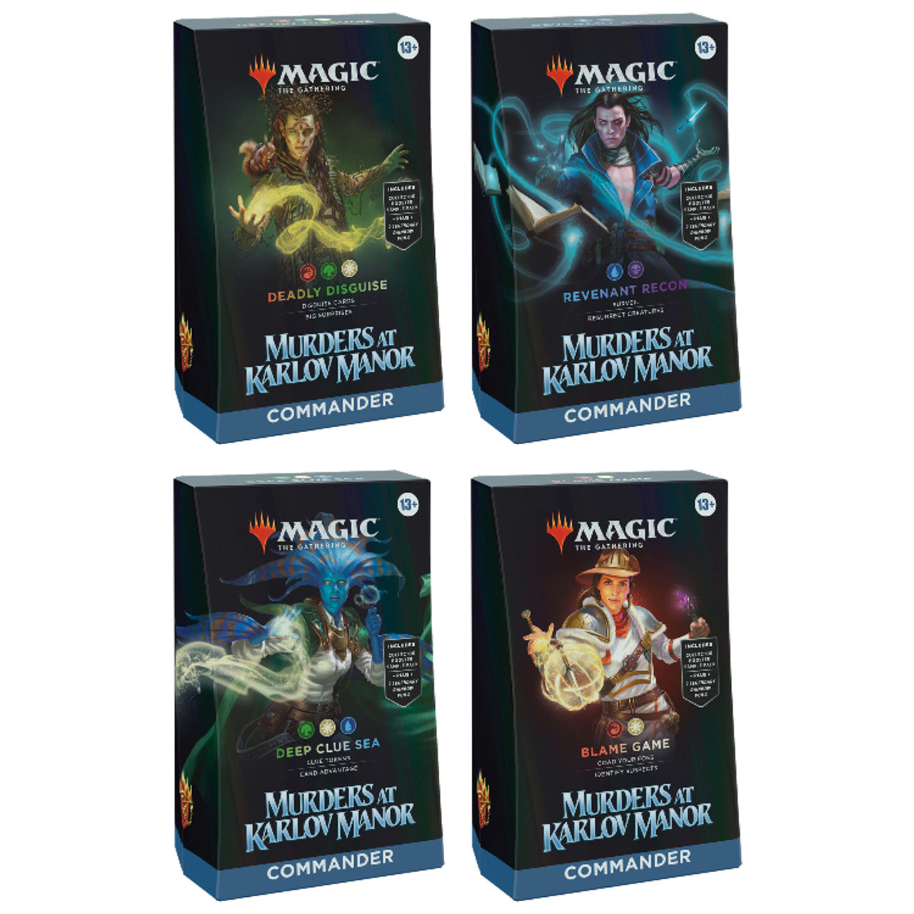 Murders at Karlov Manor Commander Deck | Gate City Games LLC